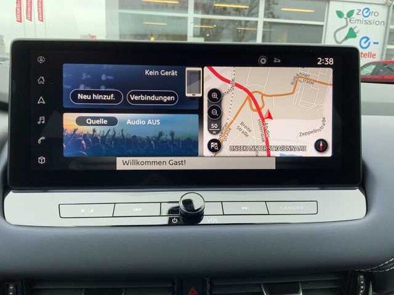 Nissan Qashqai Tekna XTRONIC HUD Navi 360 ° Winter El. Heckklappe digitales Cockpit